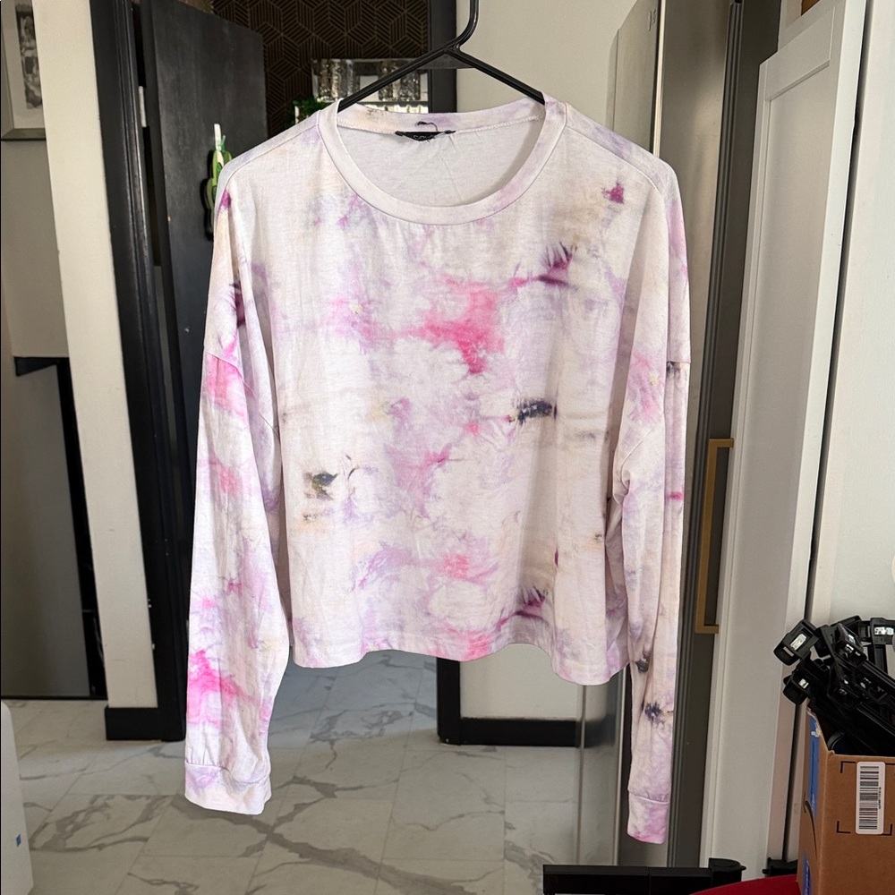 Women's Tie-Dye Pajama Set